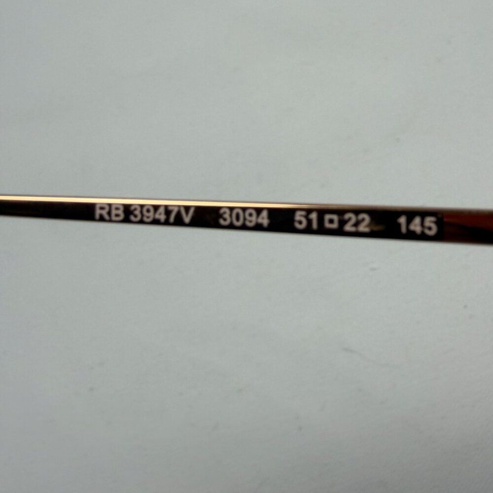 Ray-Ban Gold Eyeglasses - Frames Only - Picture 9 of 10